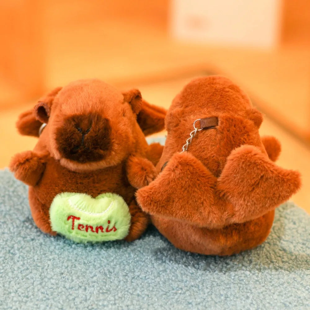 Kawaii Capybara Plush Toy with hoodie