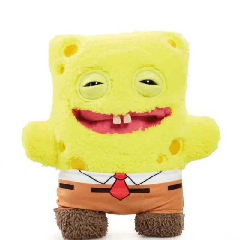Fugly Spongebob and Patrick plushies