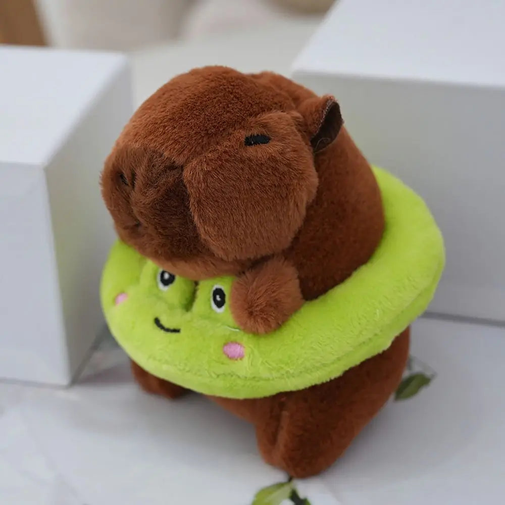 Kawaii Capybara Plush Toy with hoodie
