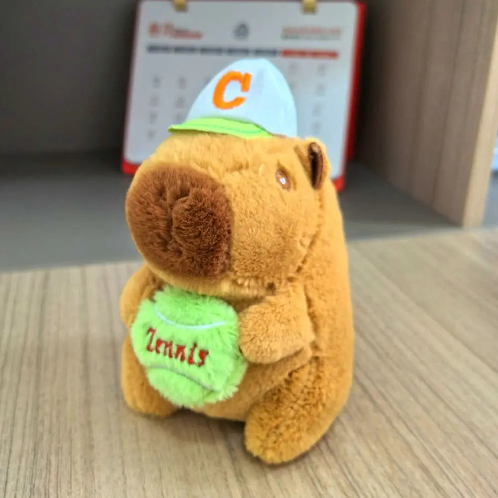 Kawaii Capybara Plush Toy with hoodie