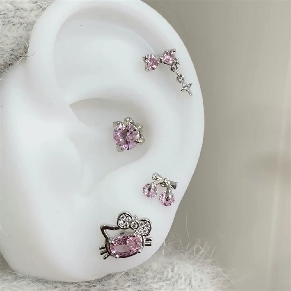 Y2K Hello Kitty Piercings