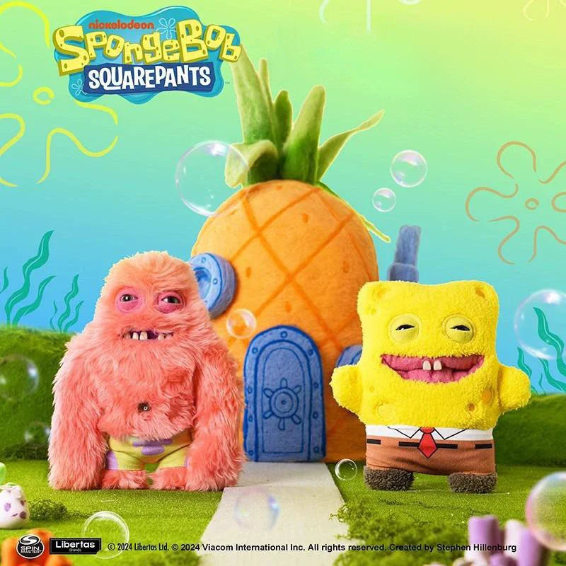 Fugly Spongebob and Patrick plushies