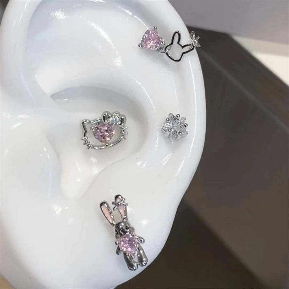 Y2K Hello Kitty Piercings