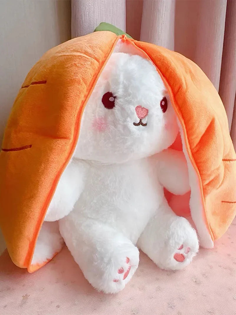 Strawberry/Carrot zip Plushies