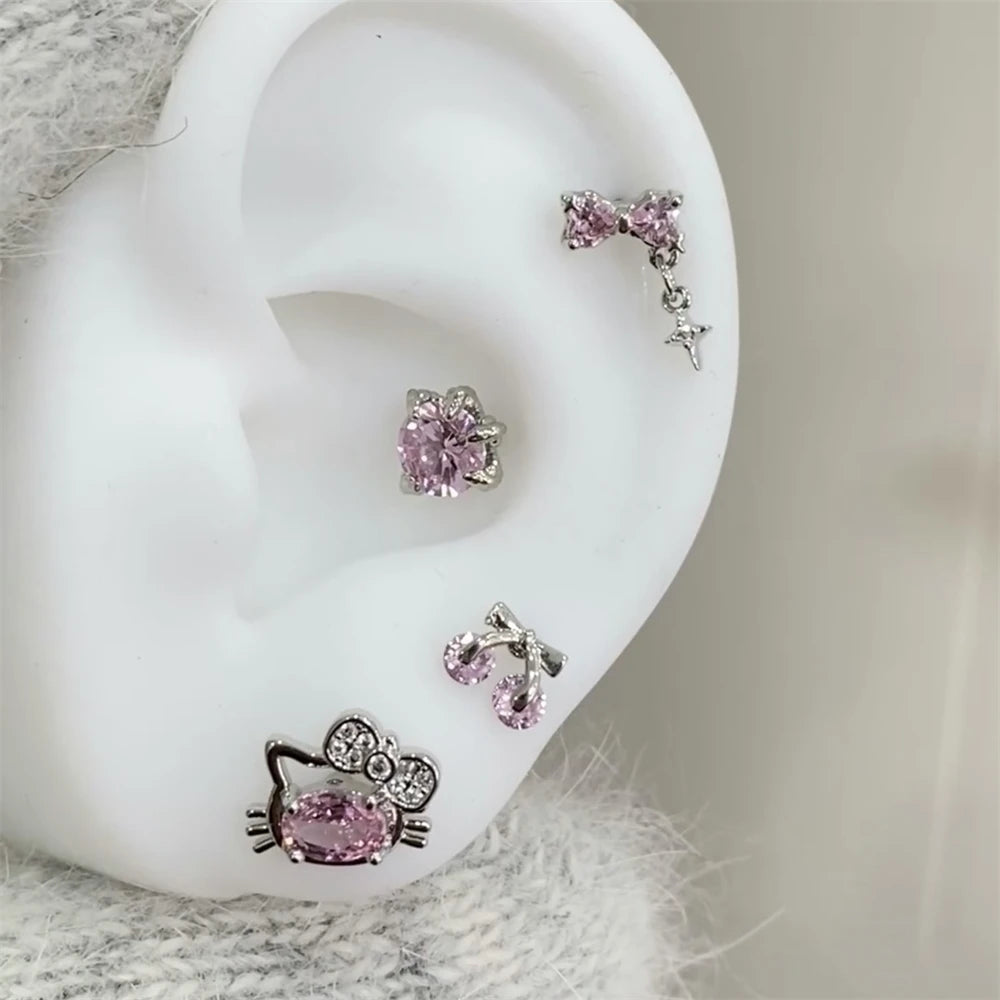 Y2K Hello Kitty Piercings