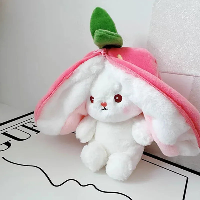 Strawberry/Carrot zip Plushies