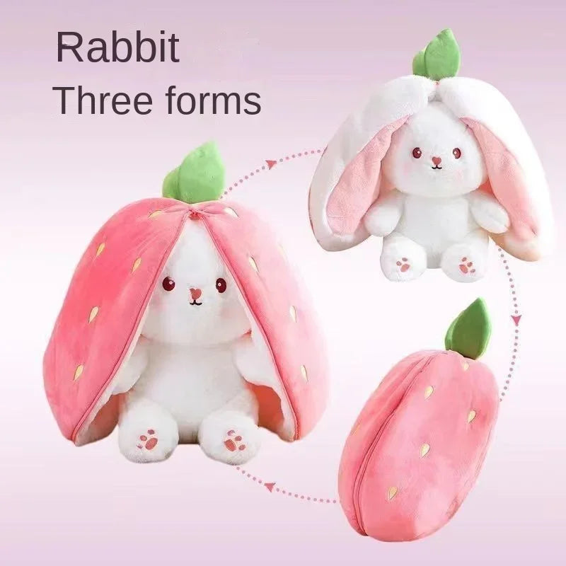 Strawberry/Carrot zip Plushies