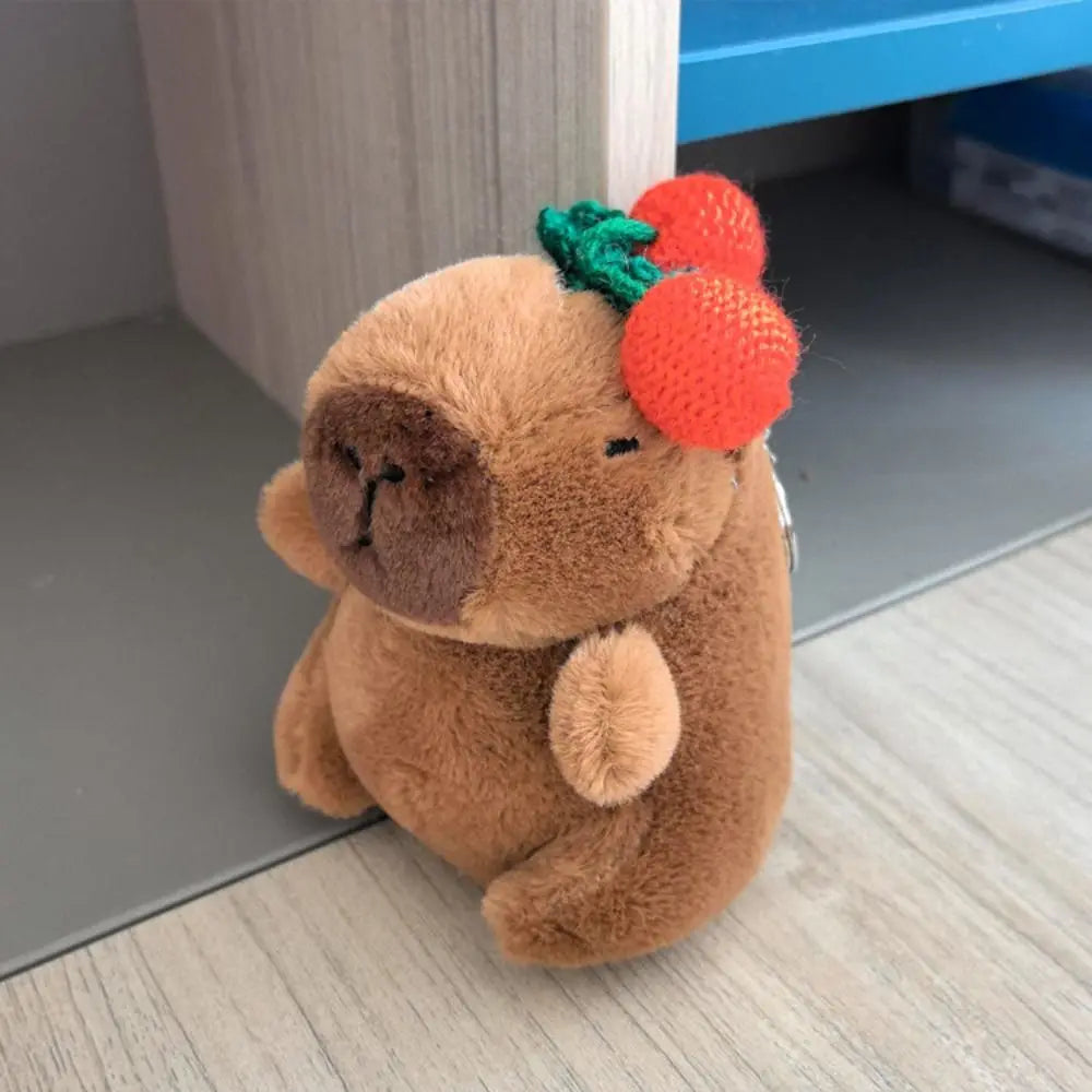 Kawaii Capybara Plush Toy with hoodie